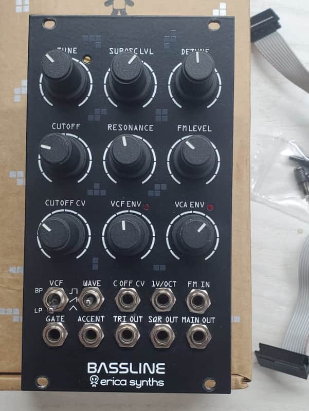 Erica Synths Bassline Module 2014 - Present - Black image 1