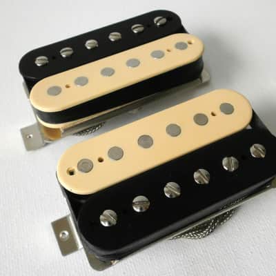 Q pickups 1959 PAF ZEBRA Humbucker VINTAGE CORRECT Clones 59 60 Fits Gibson Greco image 7
