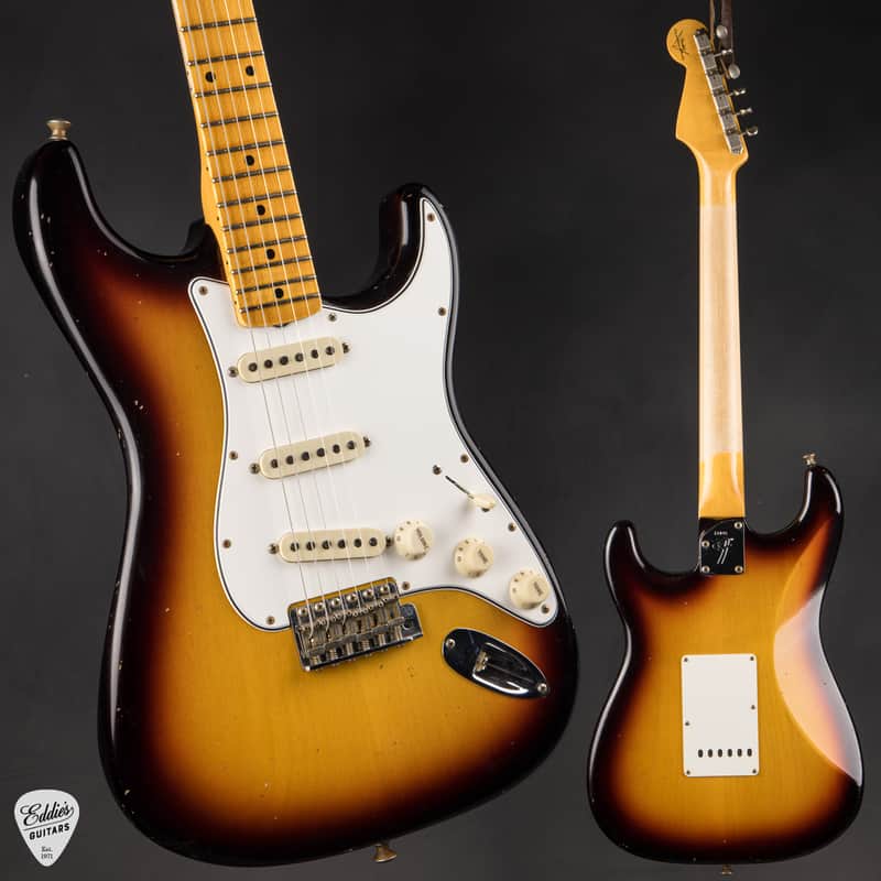 Fender Custom Shop Postmodern Stratocaster Journeyman - Bleached 3-Tone Sunburst (Brand New) image 1