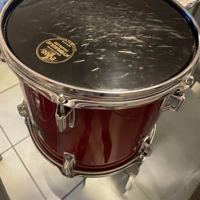 Tama Superstar 12x11 Tom 1980s - Cherry Wine image 10