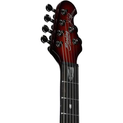 Sterling by Music Man John Petrucci Majesty MAJ200 Electric Guitar, Blood Orange image 4