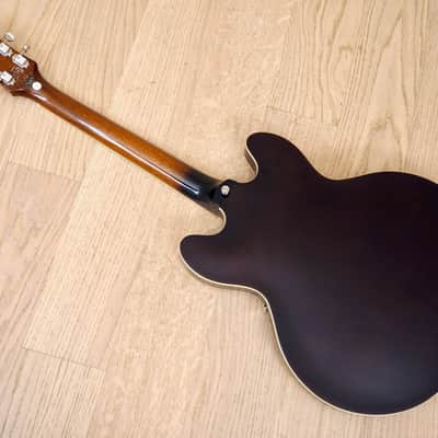 2009 Epiphone Inspired by John Lennon Casino Sunburst w/ Case, Gibson USA P-90s image 15