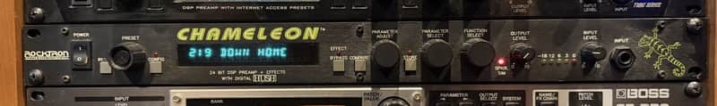 Rocktron Chameleon Guitar Preamp / Multi-Effects Rack Unit image 1