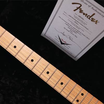Fender 2005 Custom Shop Limited Edition '66 Stratocaster Closet Classic in Firemist Silver Metallic w/Custom '65 Strat Pickups (RWRP Middle), 2-Piece Select Alder Body, 21 Medium Jumbo Frets, '65 Strat C Neck Profile & Nitrocellulose Lacquer image 13