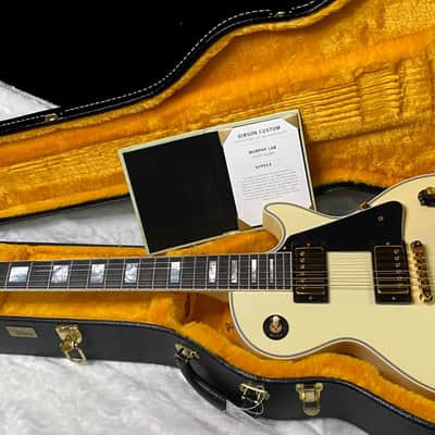 NEW! Gibson Custom Shop '68 Les Paul Custom Reissue Dealer Select One of a Kind - Murphy Lab Light Aged - Classic White Finish - Only 9.6lbs - Authorized Dealer - G07386 image 14