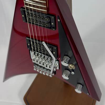 Jackson RR3 Randy Rhoads V Electric Guitar W/ OHSC MIJ Japan 1997 - Trans Red image 8