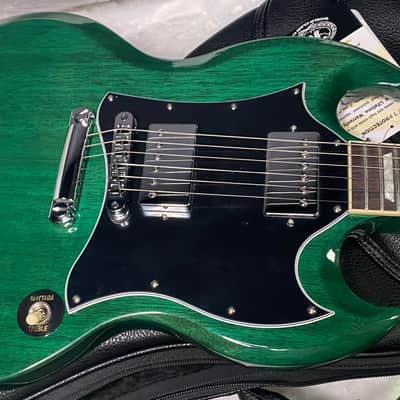 NEW! Gibson SG Standard '61 Stoptail - Translucent Teal - 6.75 lbs - Authorized Dealer - G07409 image 1