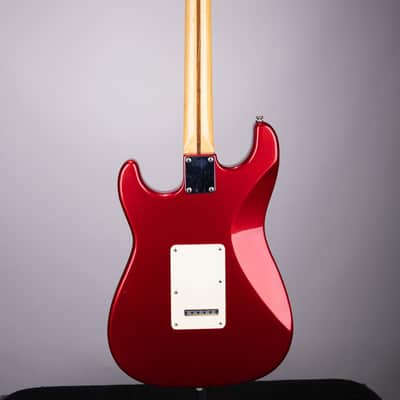 Used 2004 Fender Fat Stratocaster - With EMG Pickups - Red image 5