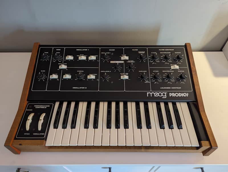 Moog Prodigy 32-Key Monophonic Analog Synthesizer 1979 - 1984 - Black image 1