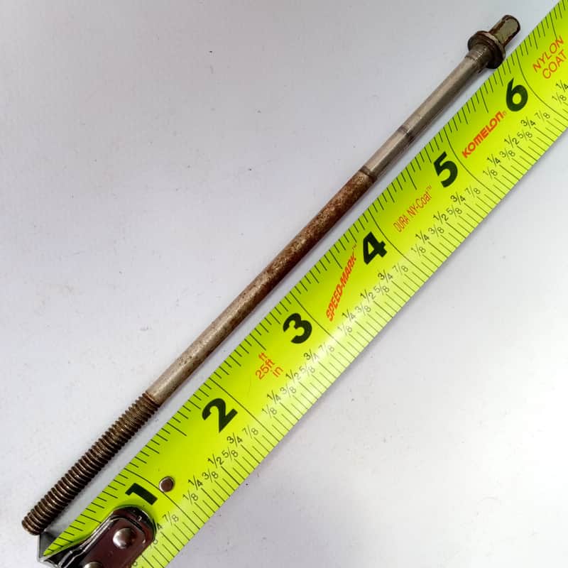 Ludwig/Leedy 1+ 6" Tension T-Rod Floor Tom/Snare Drum Vintage30s Nickel Step USA image 1
