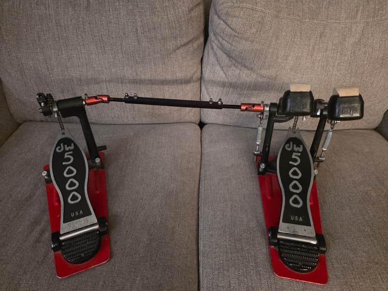 DW DW DWCP5002AH4 5000 Series Accelerator Double Bass Drum Pedal - Single Chain 2010's image 1