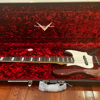 Fender American Custom Shop 5 String Jazz Bass Guitar image 7