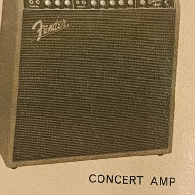 Original Vintage 1961 Fender Fold-Out Catalog image 13