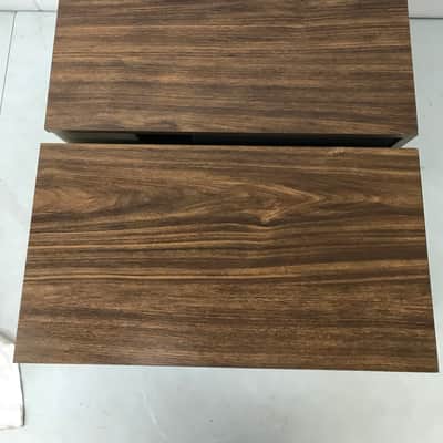 Bose 301 series II 1982 Walnut speakers with original box and styrofoam image 5