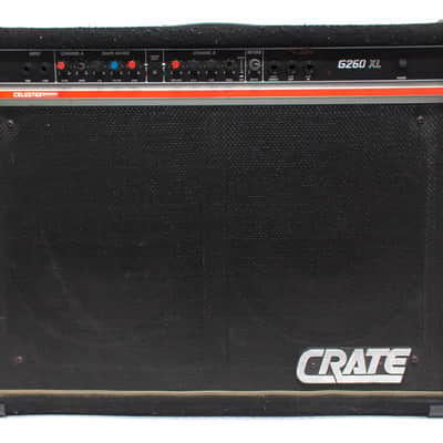 Crate G260 XL 2 x 12 2 Channel Solid State Guitar Combo Amplifier with Reverb image 1