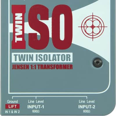Radial TWIN ISO Passive Line-Level Isolator (Standard) image 1