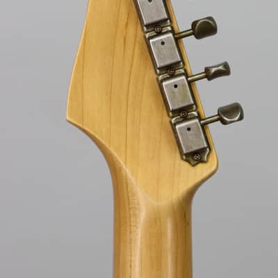 Fender Custom Shop Detroit Guitar Dealer Select '62 Strat HSS Journeyman Relic Aged Candy Apple Red image 5