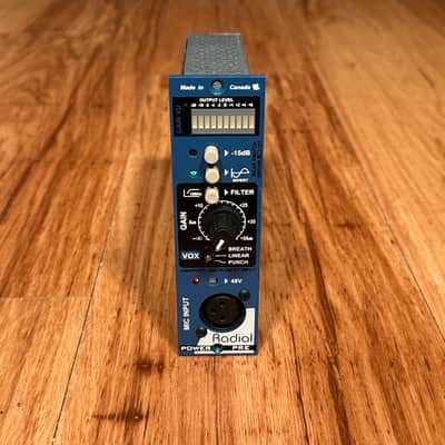 Radial PowerPre 500 Series Mic Preamp Module 2010s - Blue image 1