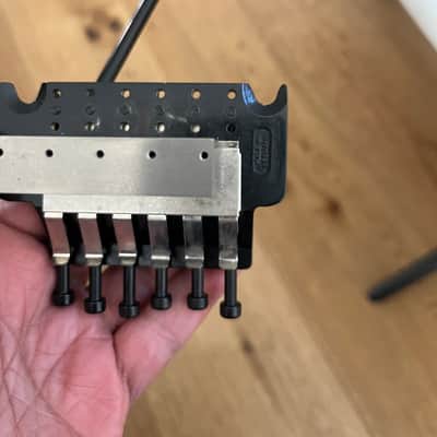 Floyd Rose Original  Black Made in Germany with 37mm Titanium Block R3 nut image 4