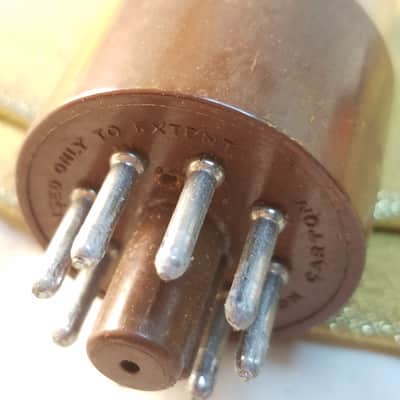Raytheon JAN-JRP-6SN7WGT tNOS AT1000 TESTED Balanced! PI Vacuum Tube military brown base dual triode 1956-1959 image 11