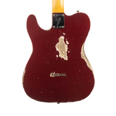 Used Fender Custom Shop 1970s Tele Custom Heavy Relic - Red Sparkle image 3