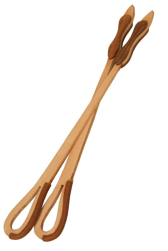 Dulcimer Hammers, Teardrop, Lacewood image 1