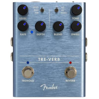 Fender Tre-Verb Digital Reverb/Tremolo Pedal image 1