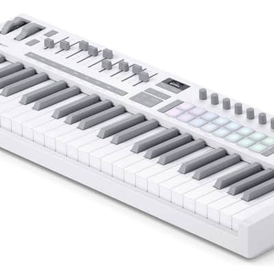 Novation LAUNCHKEY 49 MK4 White 49-Key USB MIDI Keyboard Controller+Air Bench image 13