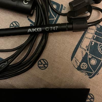 AKG C747 Multipurpose Shotgun Condenser Microphone 2010 - Present - Black image 3