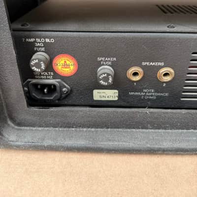 SWR Bass 350 350-Watt Rackmount Bass Amplifier Head w/ SKB Rack Case - Tested & Working image 12