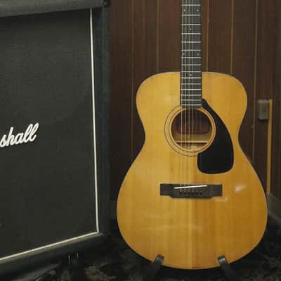 Vintage 1970 made Acoustic Guitar Yamaha FG-110 RED Label Made in Japan image 1