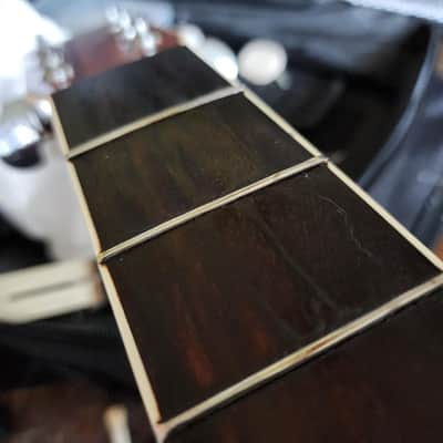 Yamaha FG-340 II acoustic vintage w/TKL case '80s image 8