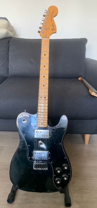 Fender Telecaster Deluxe 1972 - 1981 - Black image 1