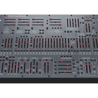Behringer 2600 Gray Meanie Semi-Modular Analog Synthesizer (Gray) image 2