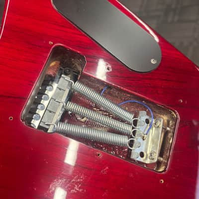 Jackson Rhoads RX10D electric guitar in transparent red finish w/ case image 20