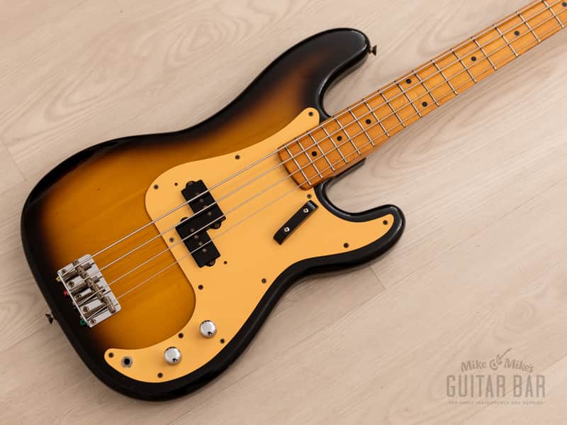 Fernandes THE Revival ESP系ボディ？PPJ 1981 Fernandes The Revival RPB-50 P Bass 1950s-Spec Sunburst