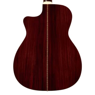 Guild OM-150CE Orchestra Cutaway Acoustic/Electric Guitar - Natural - B-Stock image 7