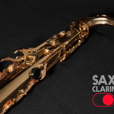 Yamaha YTS62 purple logo tenor sax image 2