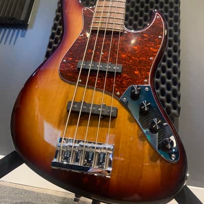 Sadowsky Metroline Vintage J bass 2020 - Vintage sunburst transparent Hugh Polish image 1