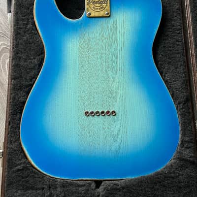 Paoletti Nancy Thinline with Humbucker Unplayed NOS Guitar image 13