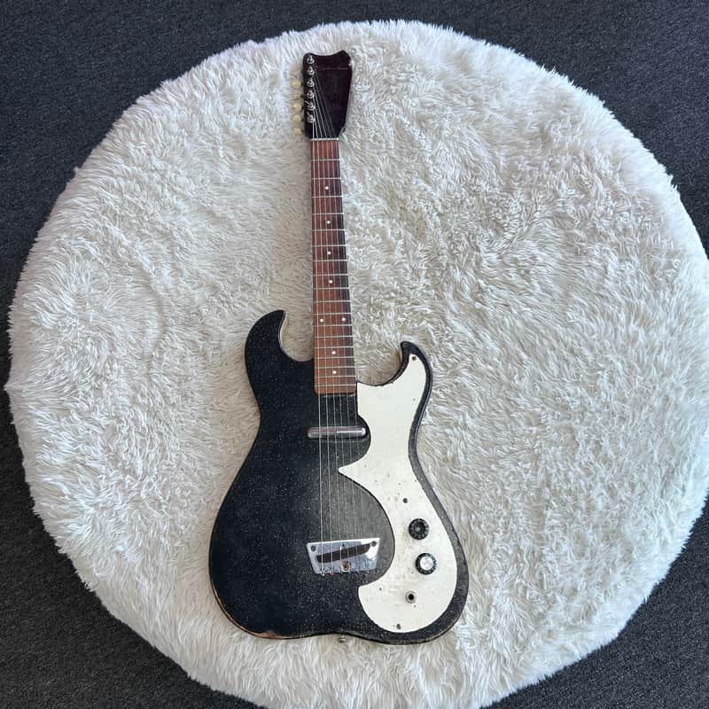 Silvertone 1448 1962 - 1967 - Black Sparkle - Good