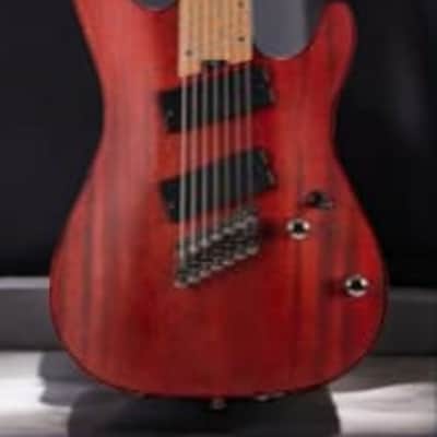 Cort KX307MS 7-String Multi-Scale (25.5†– 27â€) - Open Pore Mahogany image 2