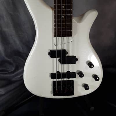 Rogue LX200B Bass Guitar 2000s? Pearl White image 2
