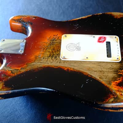 Fender Stratocaster 60th Anniversary Orange Heavy Aged Relic image 7