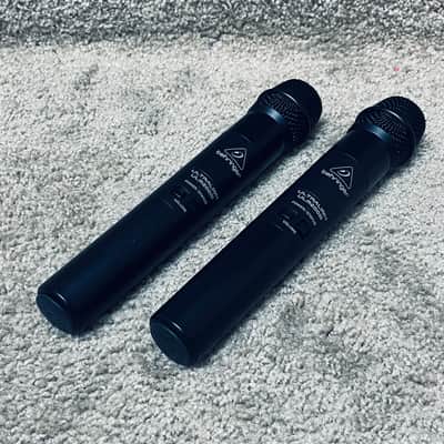 Behringer Ultralink (B) ULM202USB Pair Wireless Handheld Microphones w/ USB Receiver image 10