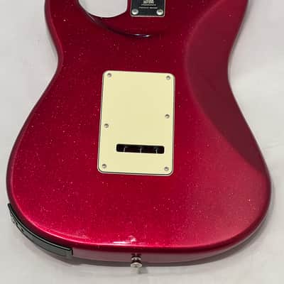 Mooer GTRS S801 H/S/S Intelligent Electric Guitar Candy Apple Red Sparkle  Built in Effects System, Loop Drum Machine, 12 Hours Battery Life image 10