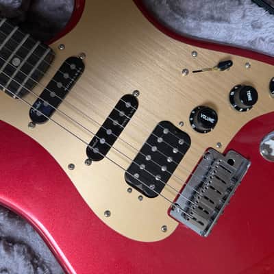 Fender American Ultra II Stratocaster HSS with Ebony Fretboard 2025 - Present - Sinister Red