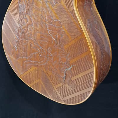 Blueberry NEW IN STOCK Handmade Acoustic Guitar Parlor Sized image 10