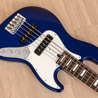 2020 Mike Lull TC5 5-String Bass Custom Blue w/ Nordstrand Pickups & Aguilar Preamp image 9