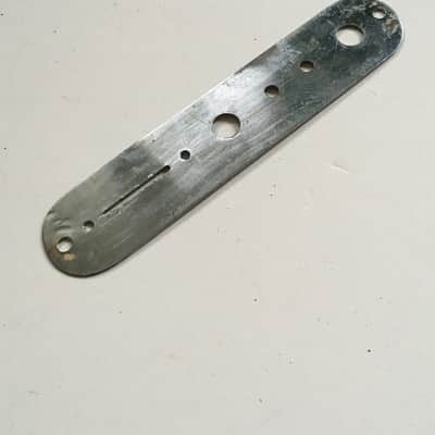 Vintage Fender 1970s Tele Telecaster Control Plate Fullerton Era Mini Toggle Mod image 10